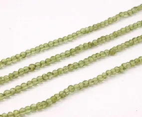 1 Strand Peridot 4Mm Gemstone Round Beads T09 T009