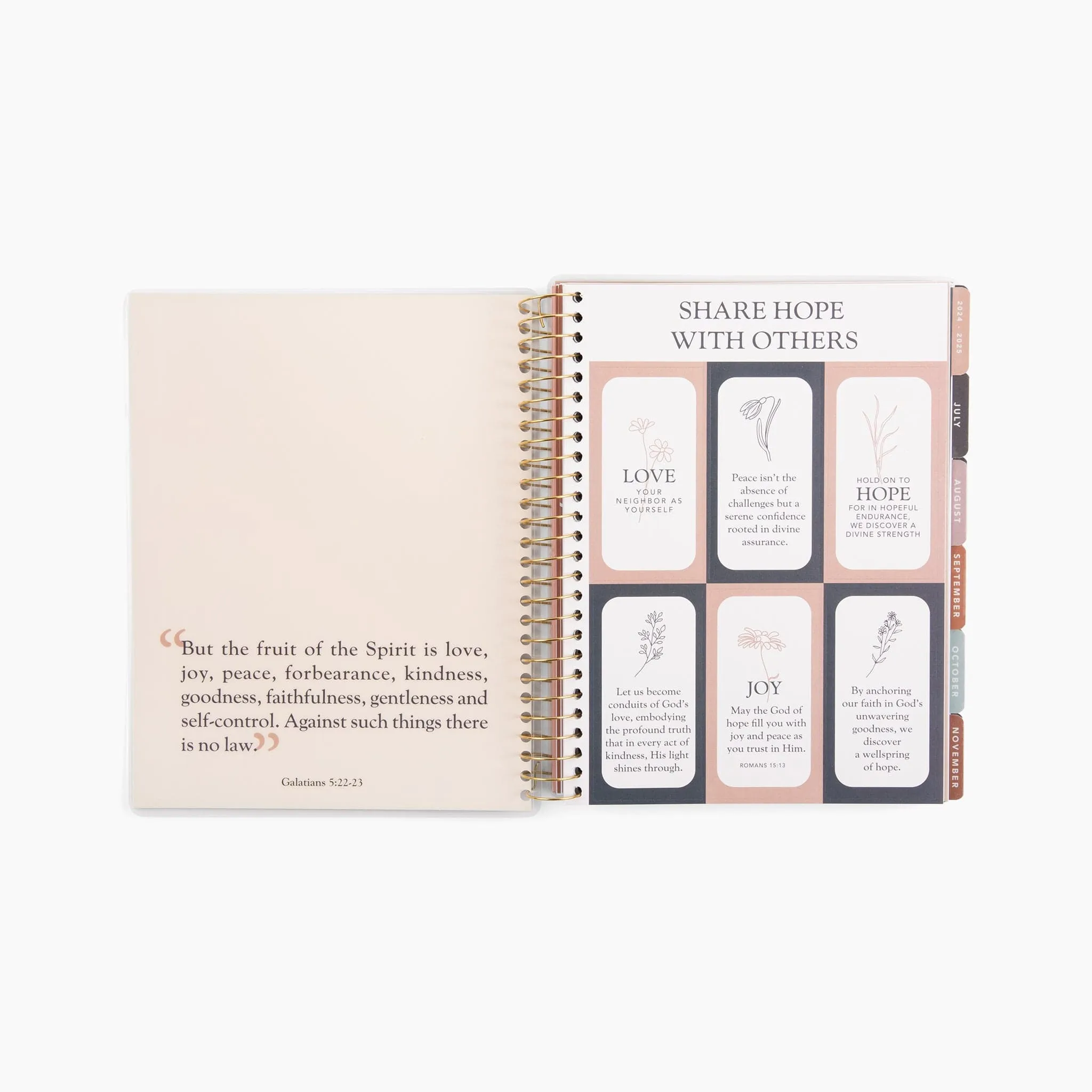 2025 Fruit Of The Spirit 18-Month Planner - 9 - Limit 1