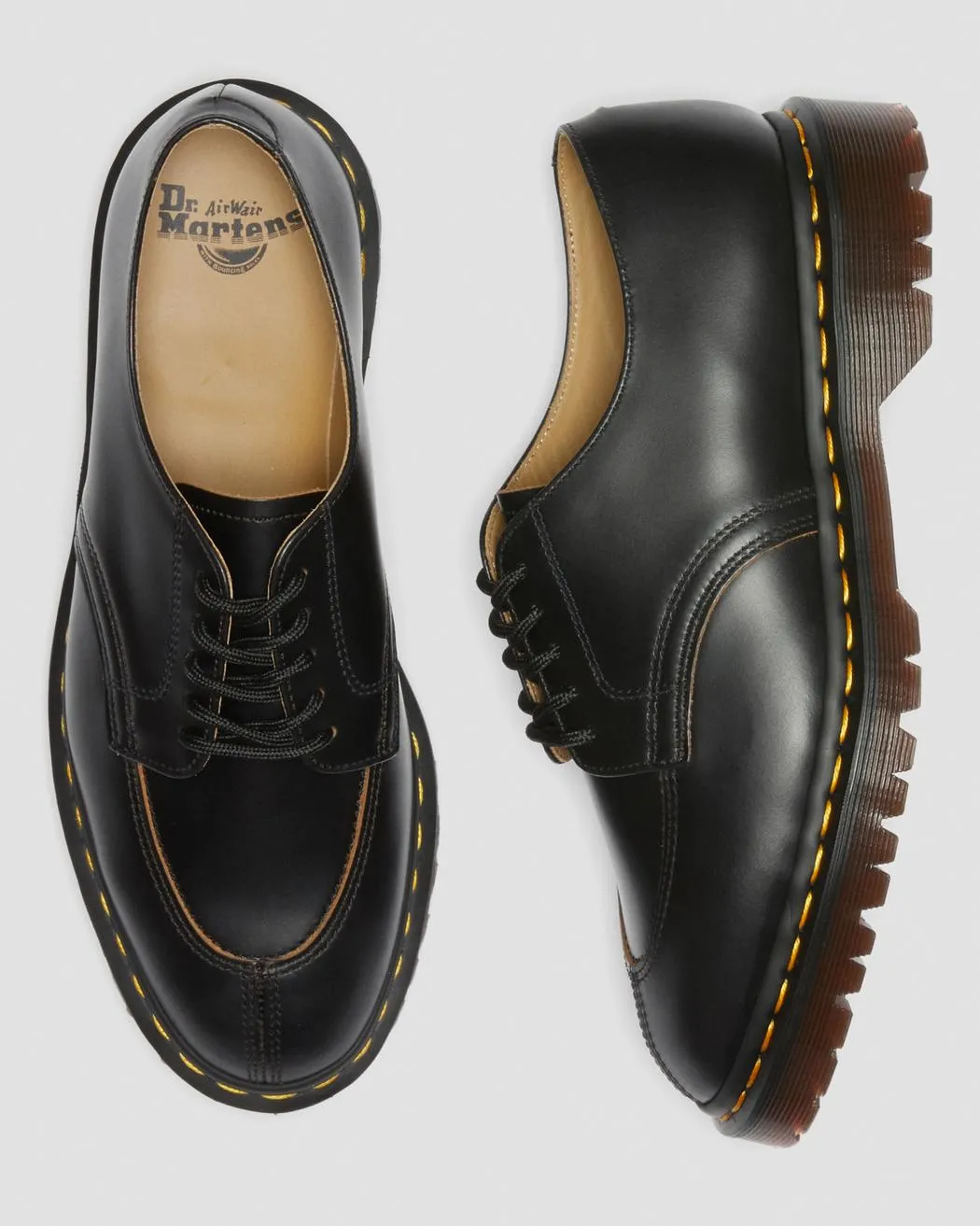 2046 VINTAGE SMOOTH LEATHER OXFORD SHOES