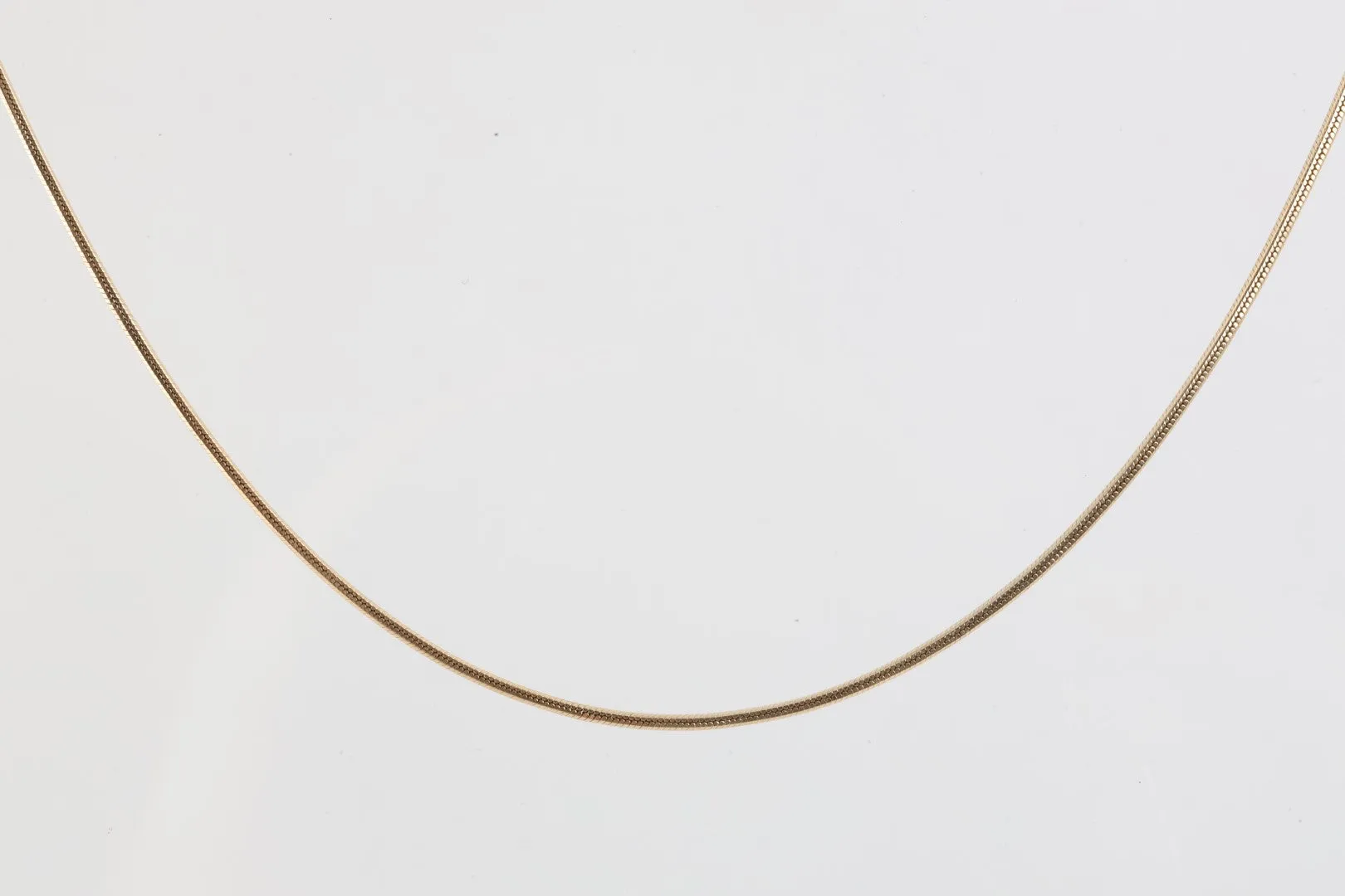 20.5" 14k Yellow Gold Snake Chain Necklace (7.86g.)