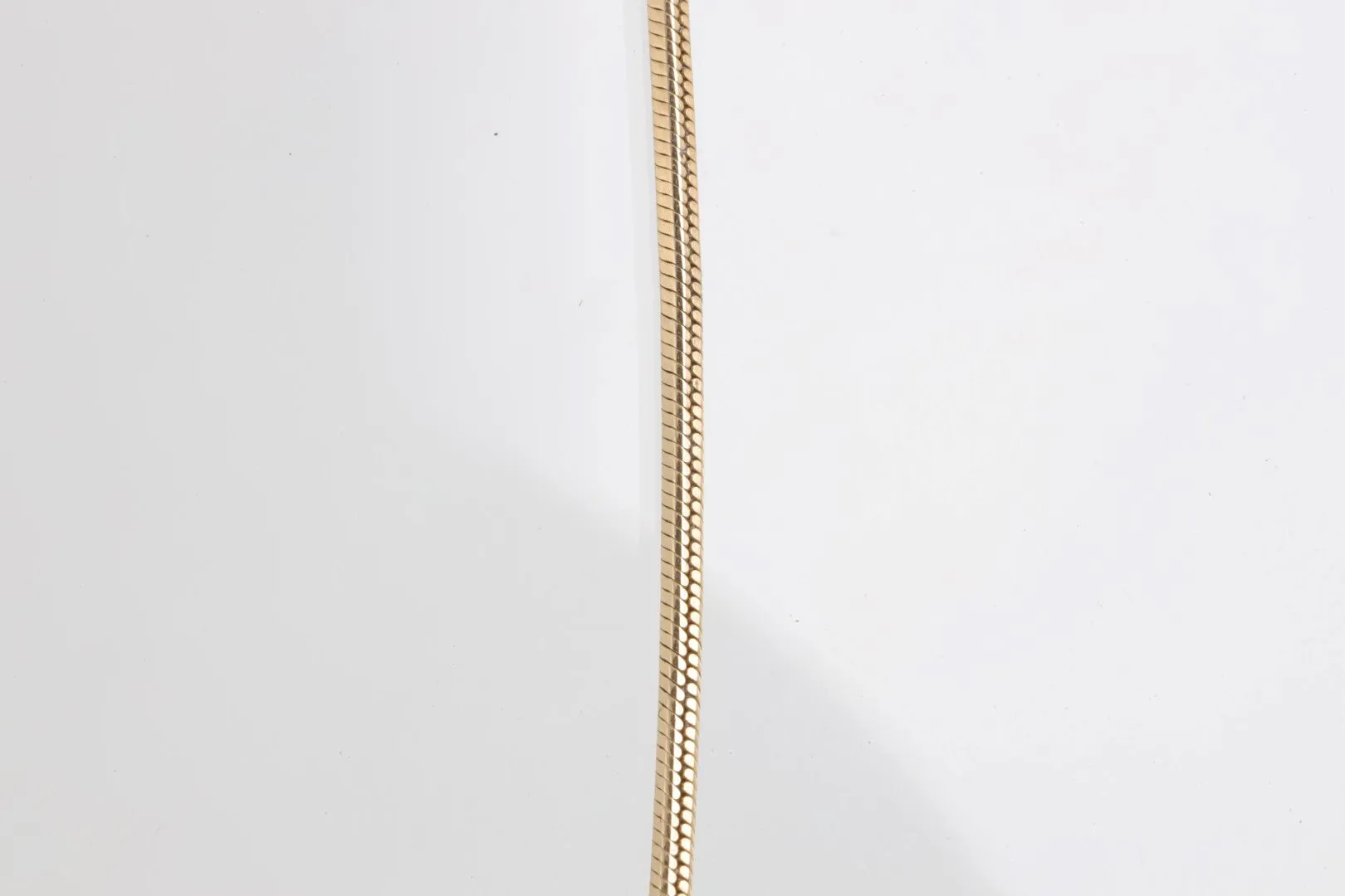 20.5" 14k Yellow Gold Snake Chain Necklace (7.86g.)