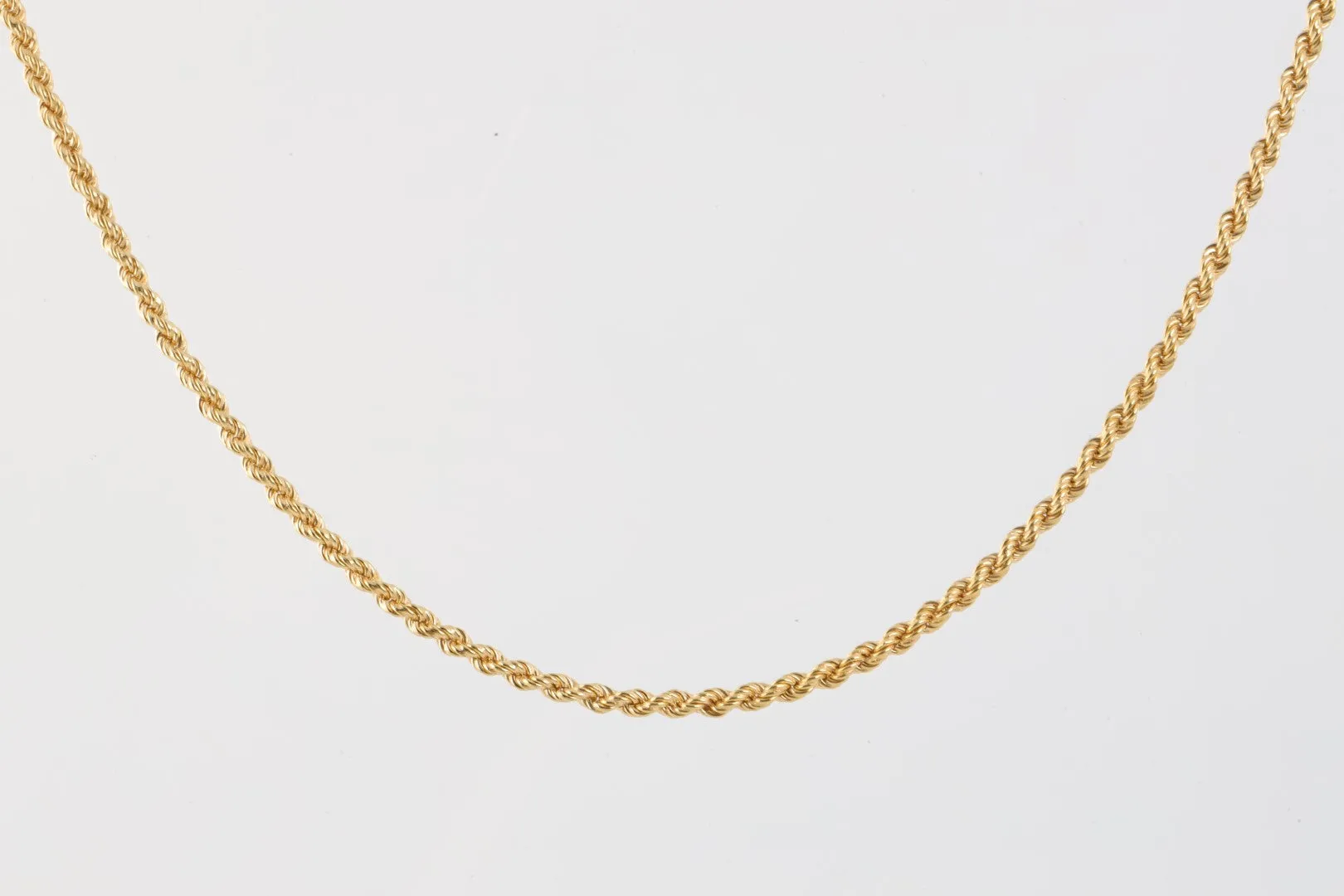 24'' 14k Yellow Gold Rope Chain (15.00g.)