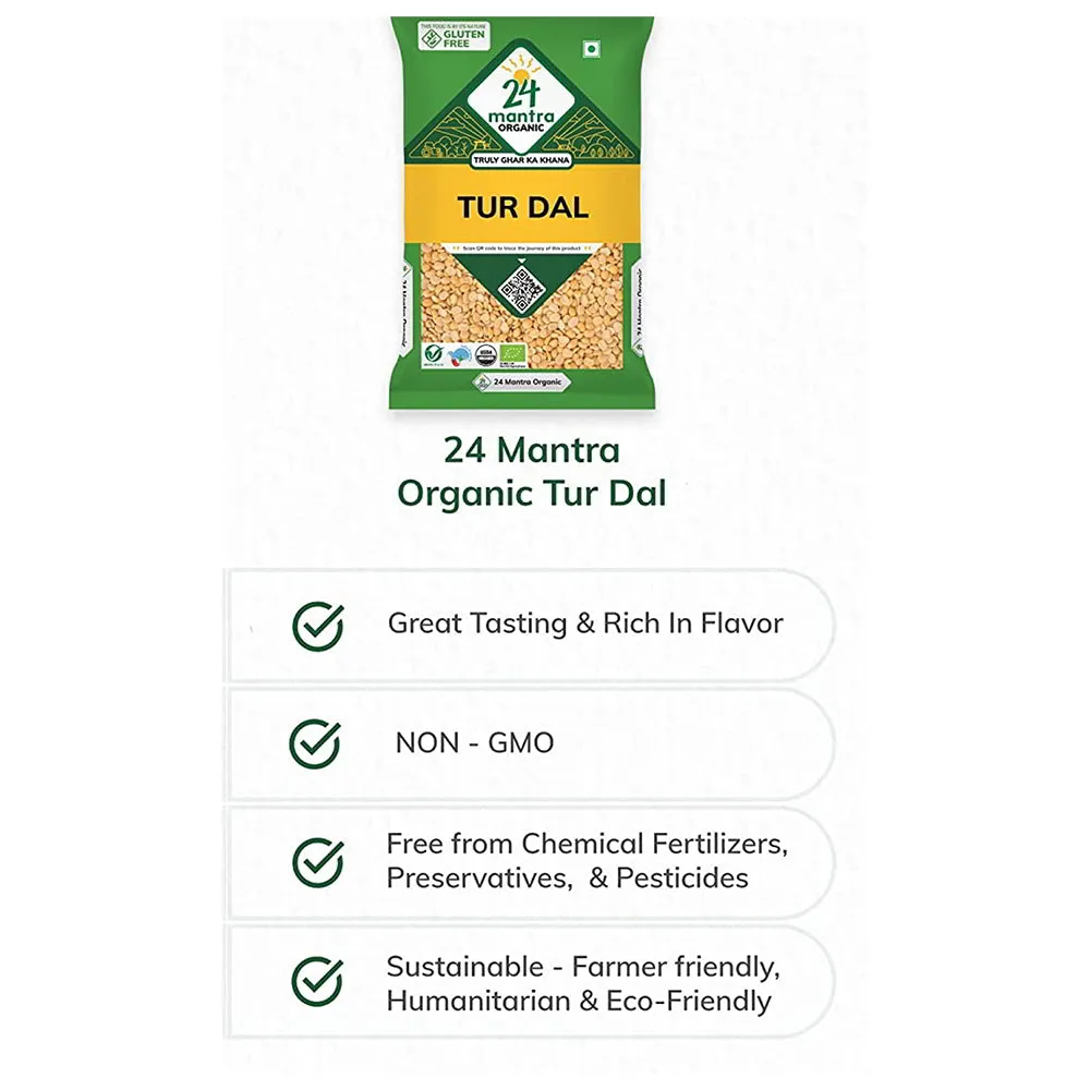 24 Mantra Organic Tur dal