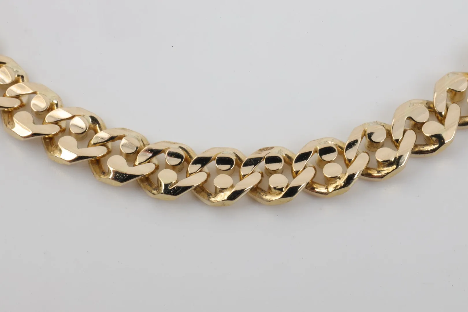 7'' 14k Yellow Gold Curb Chain (12.42g.)