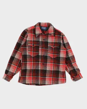 80's Vintage Men's Wool Pendleton Shirt - M