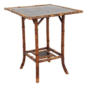 Aesthetic Movement Lacquered Bamboo Accent Table