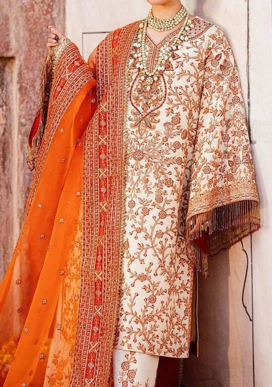 Akbar Aslam Zartaj Pakistani Luxury Raw Silk Dress