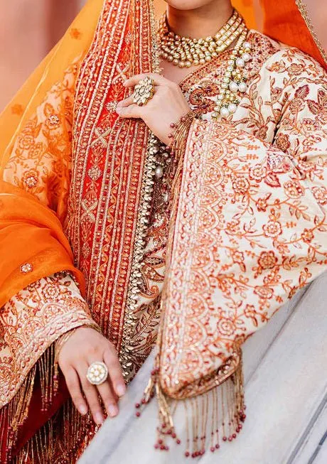 Akbar Aslam Zartaj Pakistani Luxury Raw Silk Dress