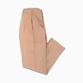 Alain Pleated Chino Pants superfine wool 17 Micron