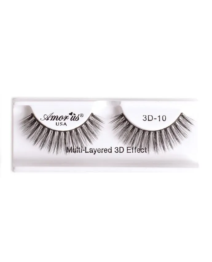 Amor Us 3D Faux Mink Eyelashes - 10