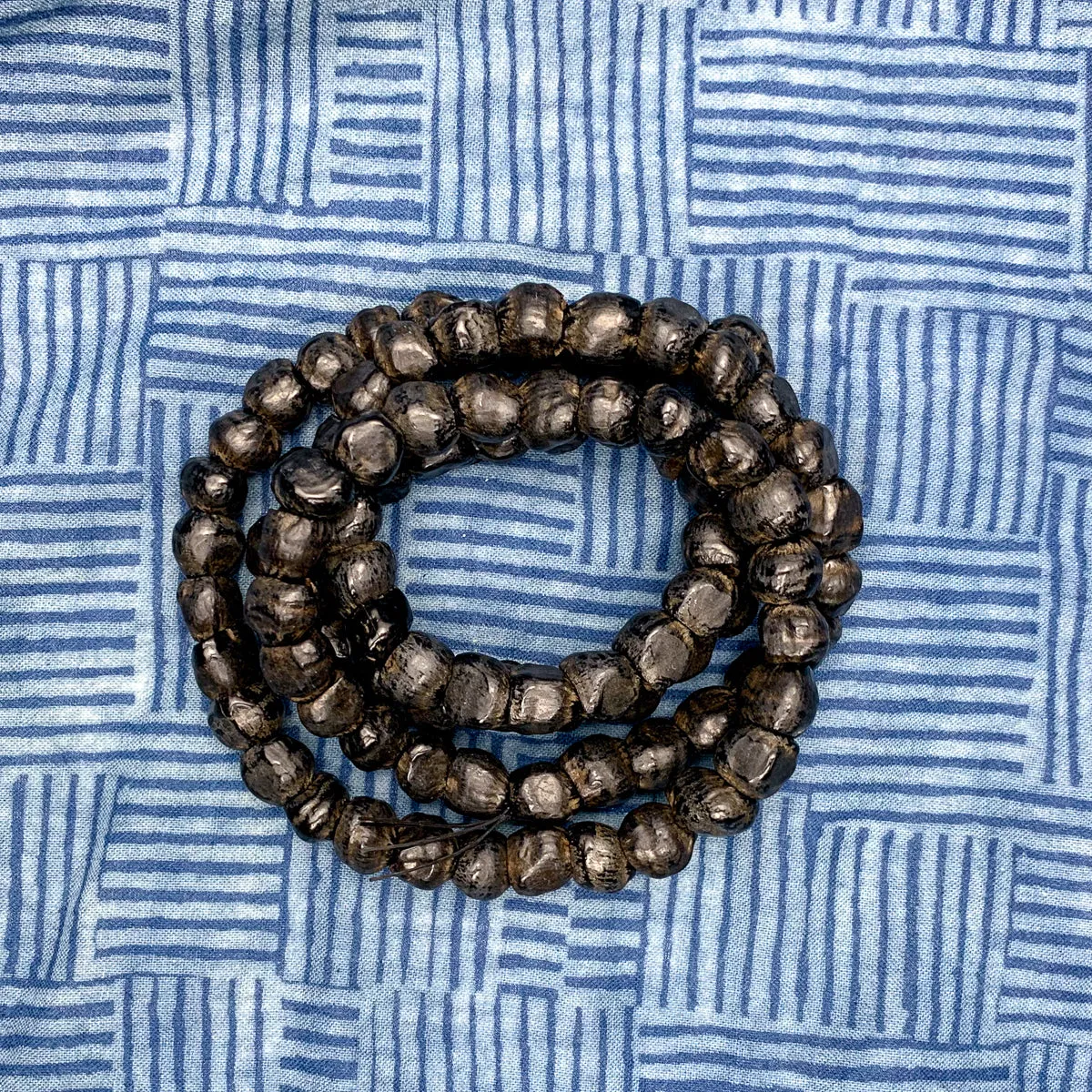 Antique Banana Seed Hilltribe Heirloom Beads, Thailand