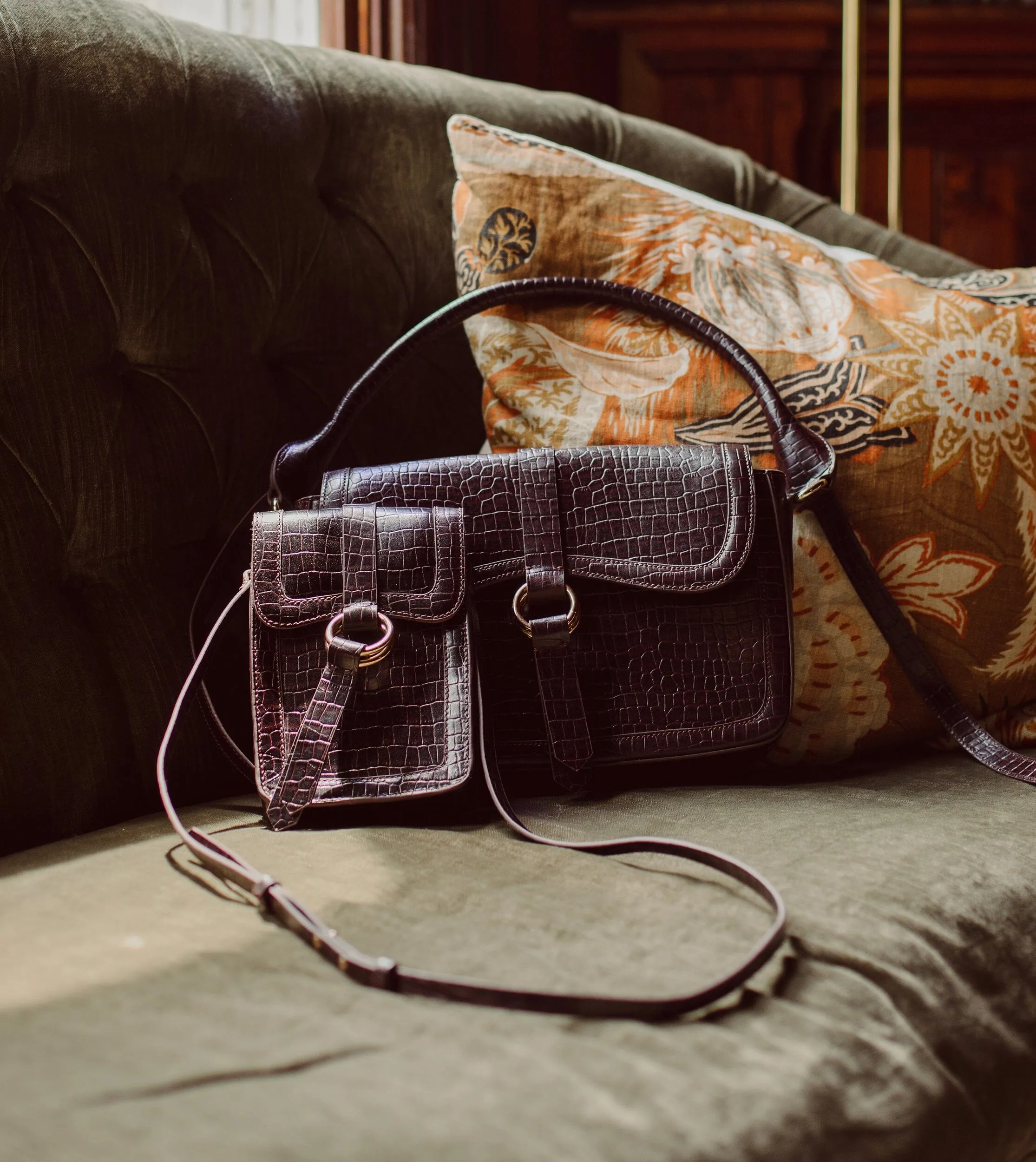 Araceli Convertible Crossbody | Bordeaux