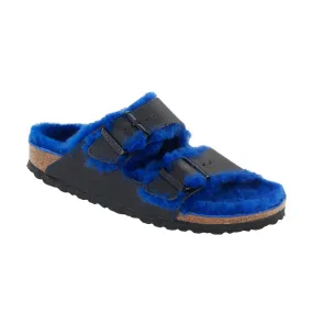 Arizona Black/Blue Natural Leather/Sheepskin