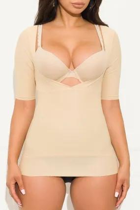 Arm Shaper Slimming Blouse Nude