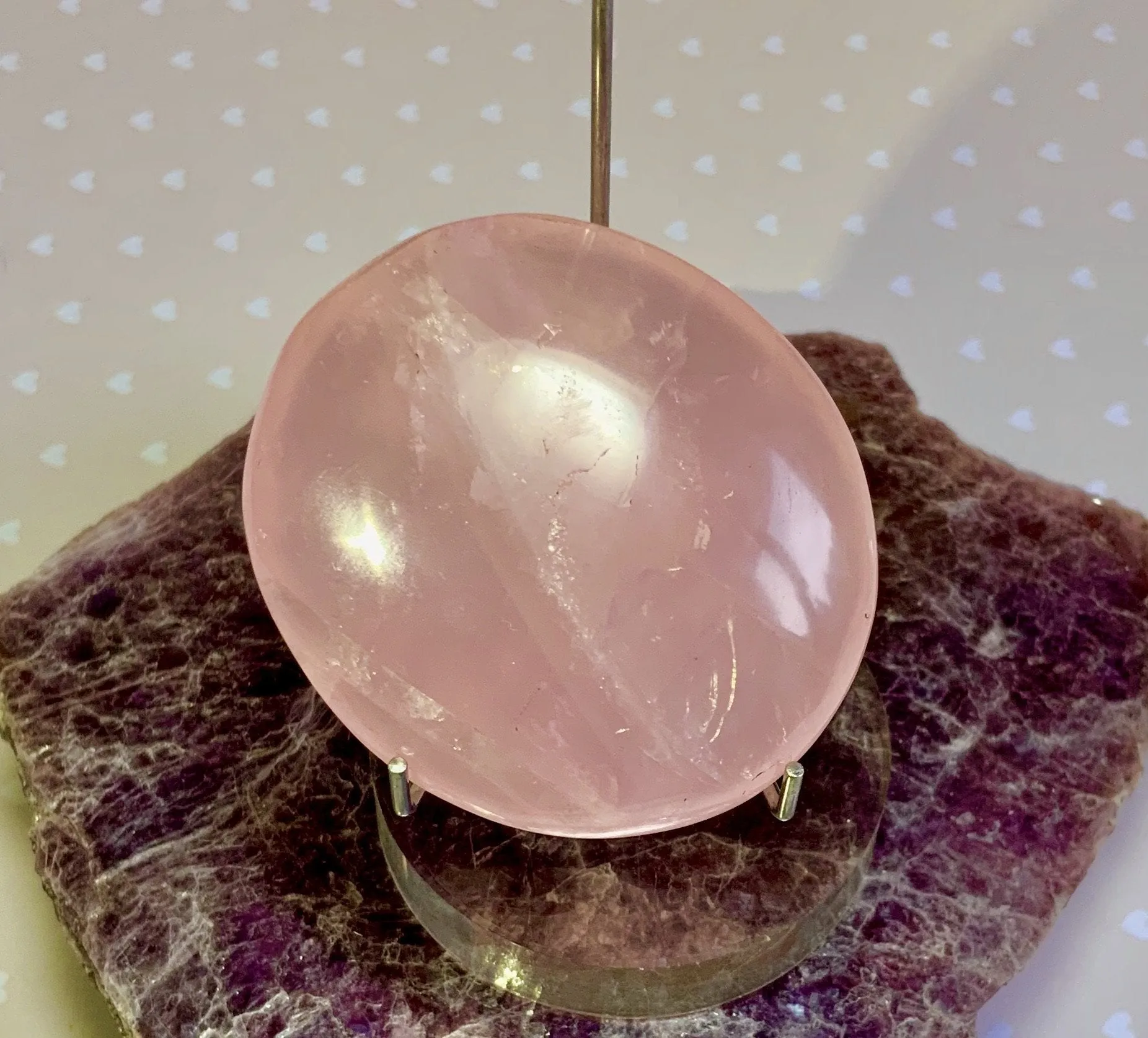 Auroras Stone - Star Rose Quartz