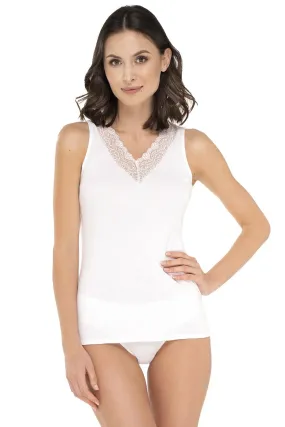 Babell V-Neck Camisole White