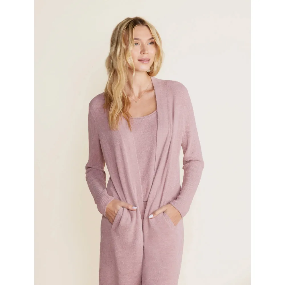 Barefoot Dreams CozyChic Lite Everything Cardigan - Teaberry