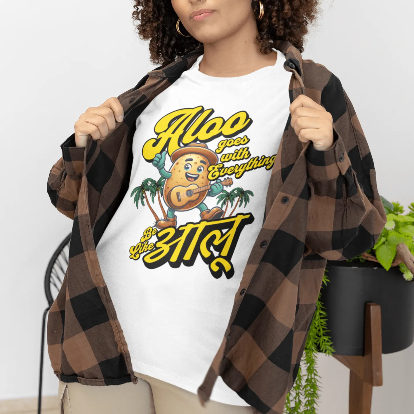 Be like Aloo Unisex t-shirt