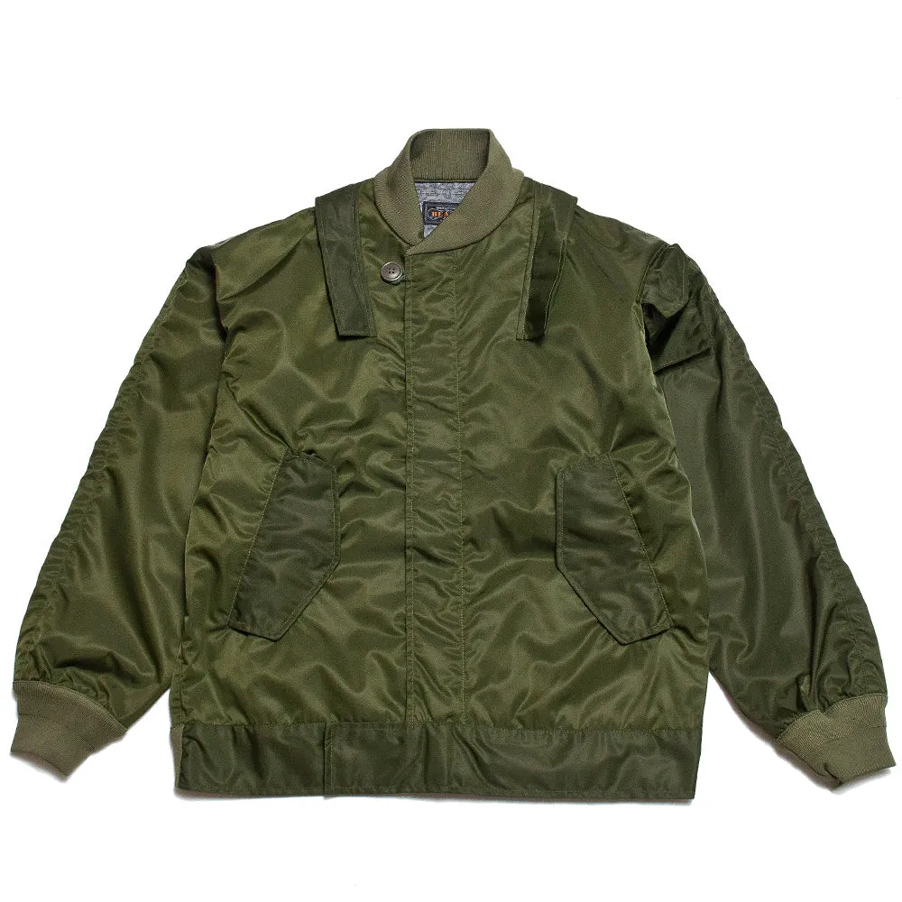 Beams Plus Military Submarine Jacket Olive