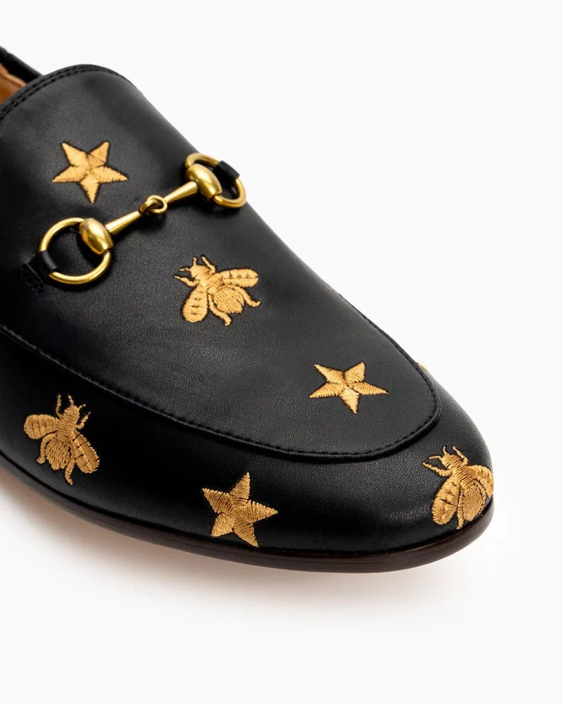 Bee and Star Leather Loafers