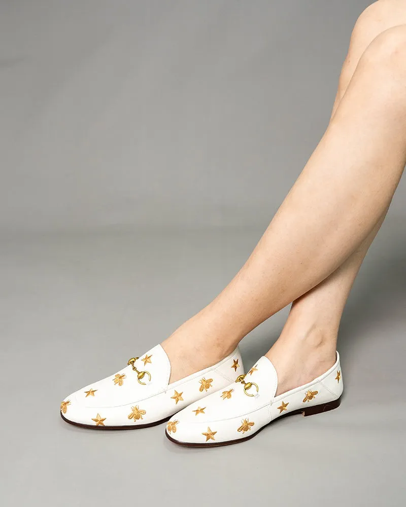 Bee and Star Leather Loafers