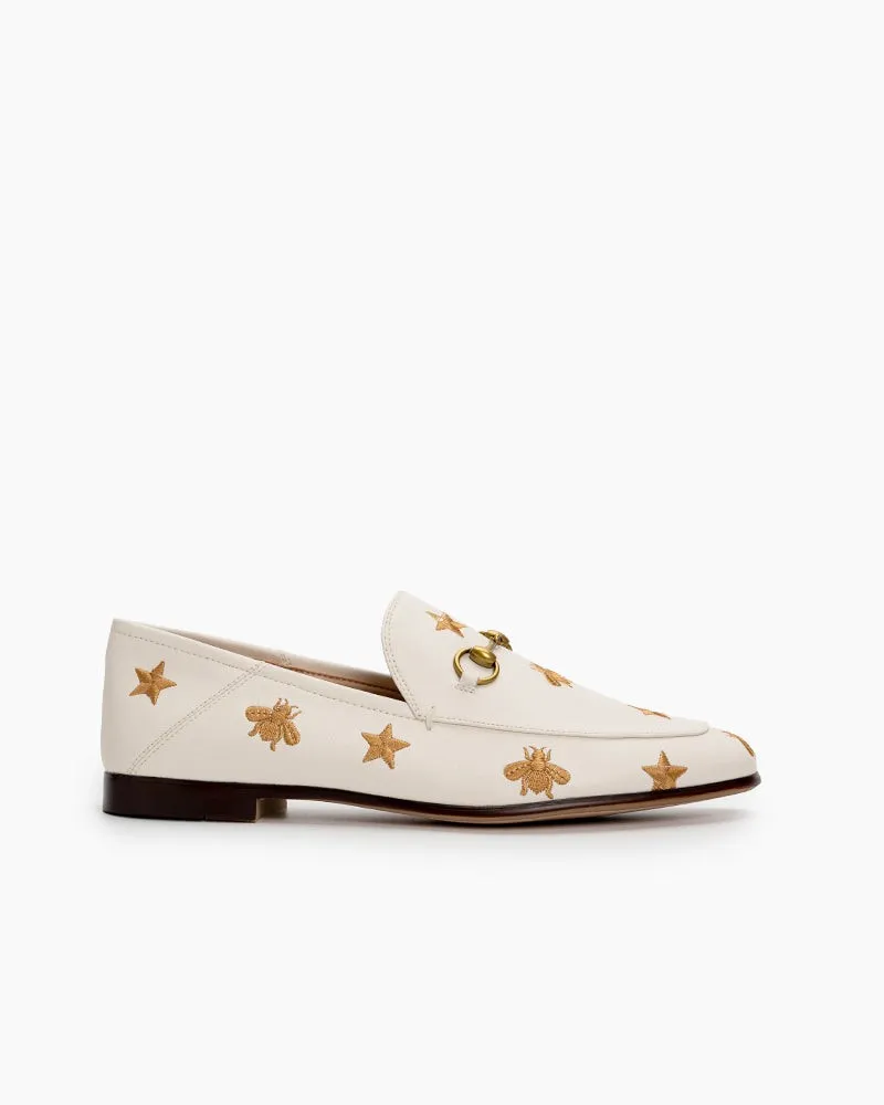 Bee and Star Leather Loafers