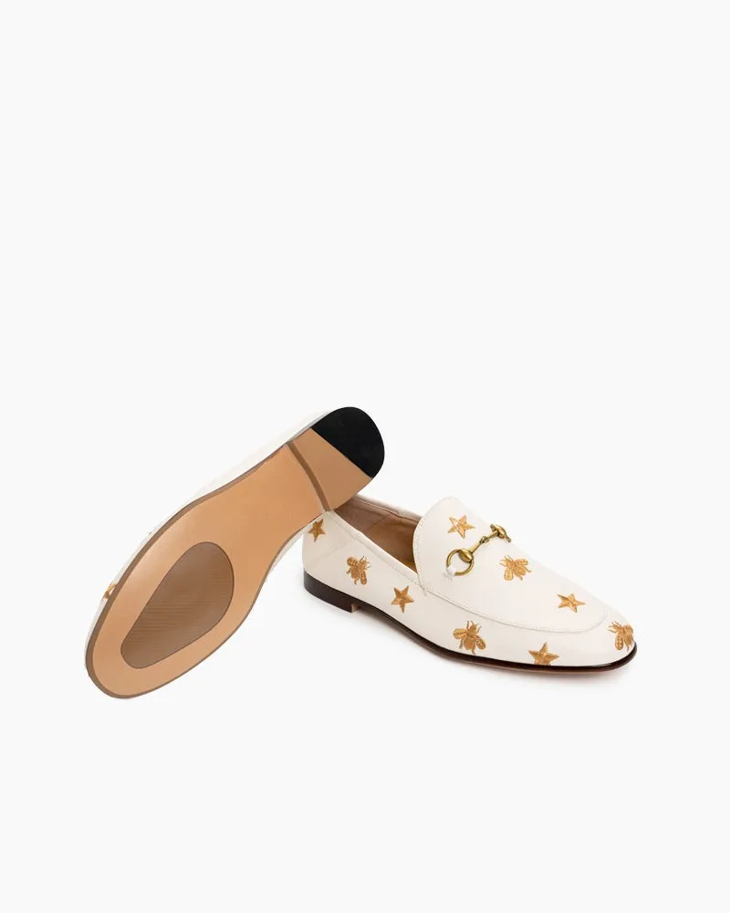 Bee and Star Leather Loafers