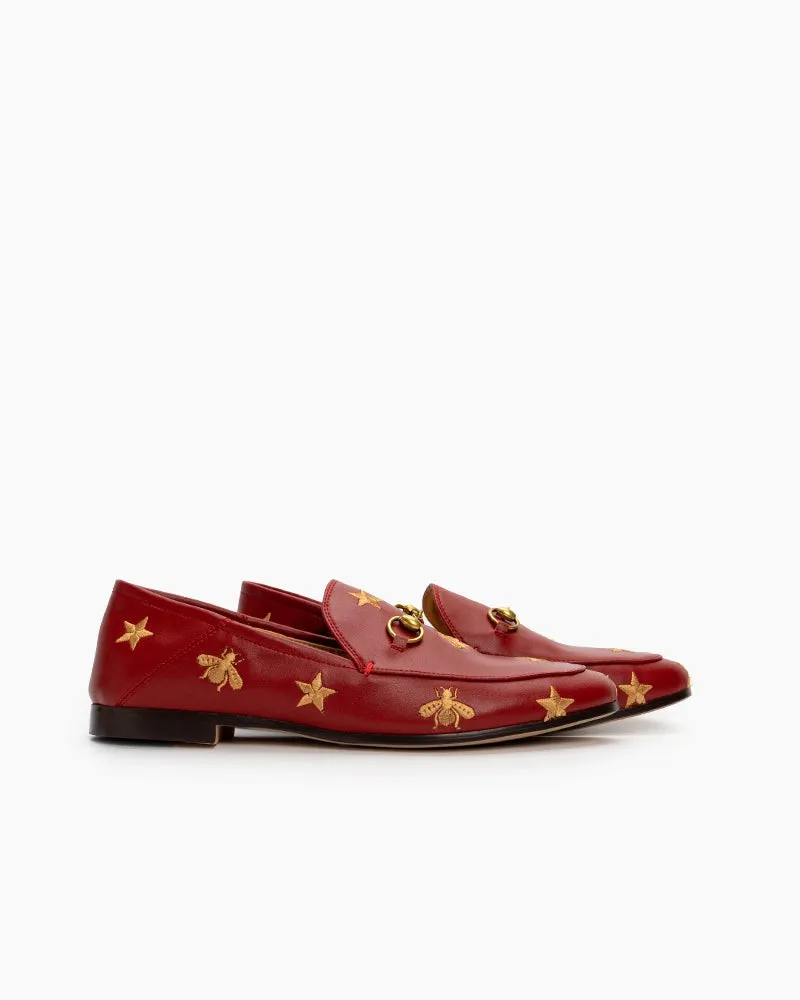 Bee and Star Leather Loafers