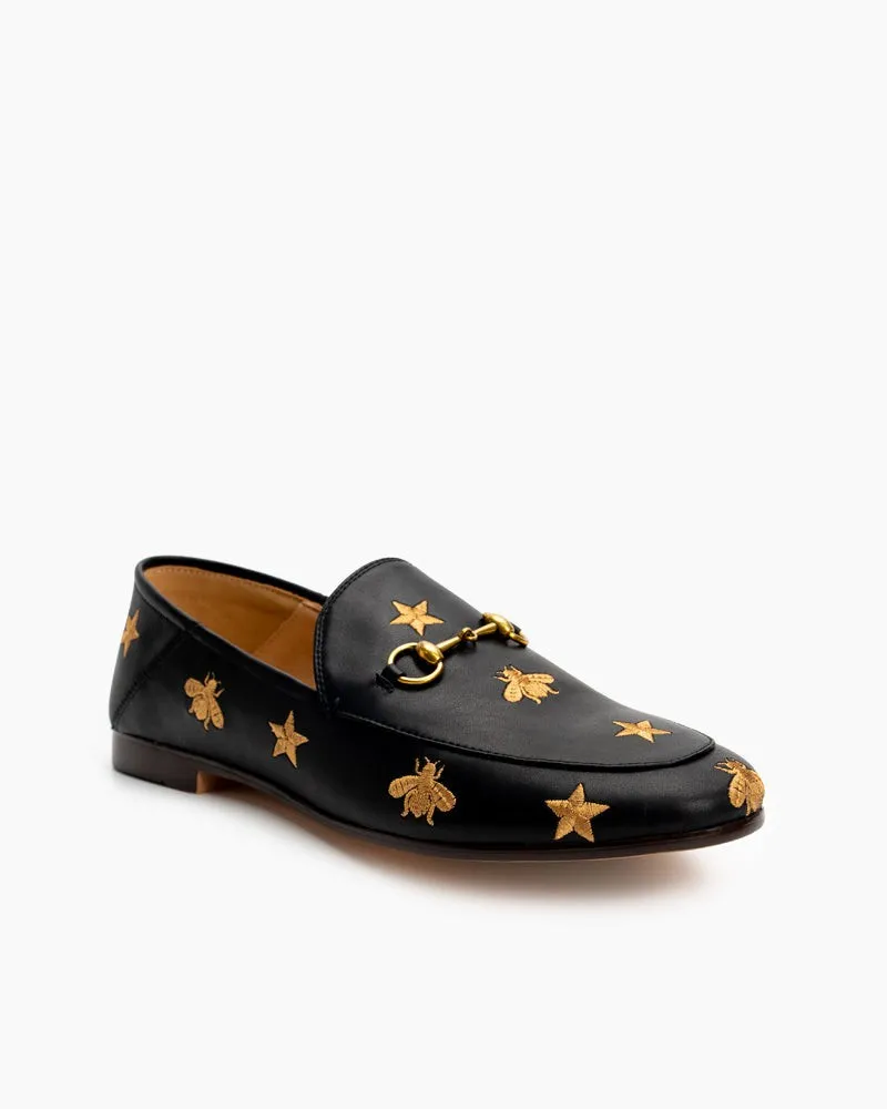 Bee and Star Leather Loafers