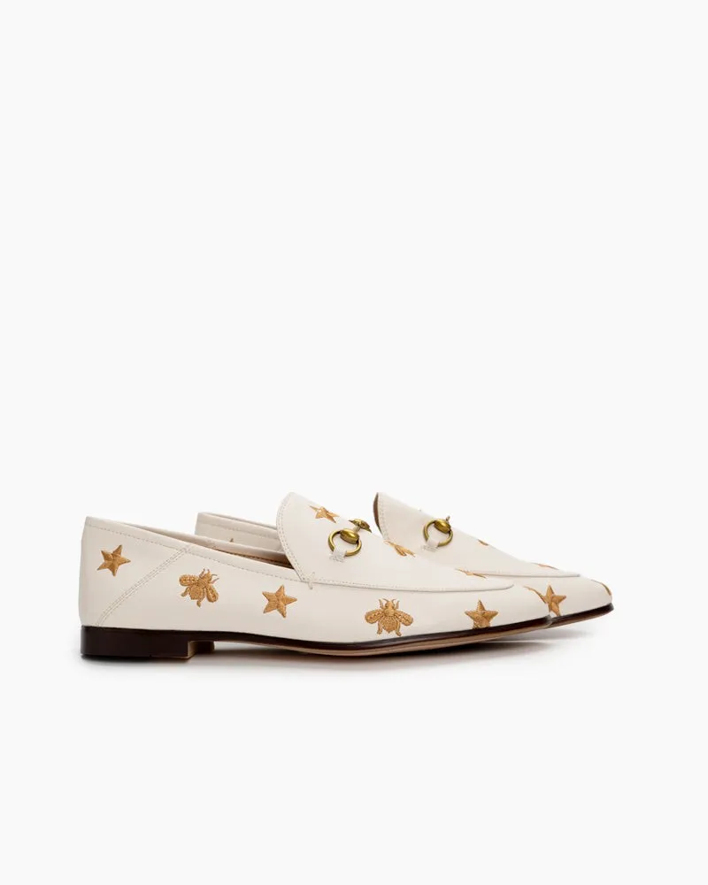 Bee and Star Leather Loafers