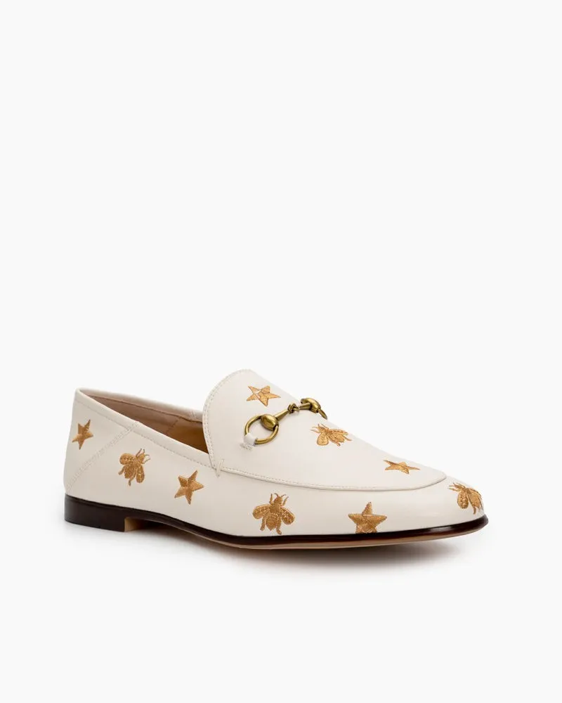 Bee and Star Leather Loafers