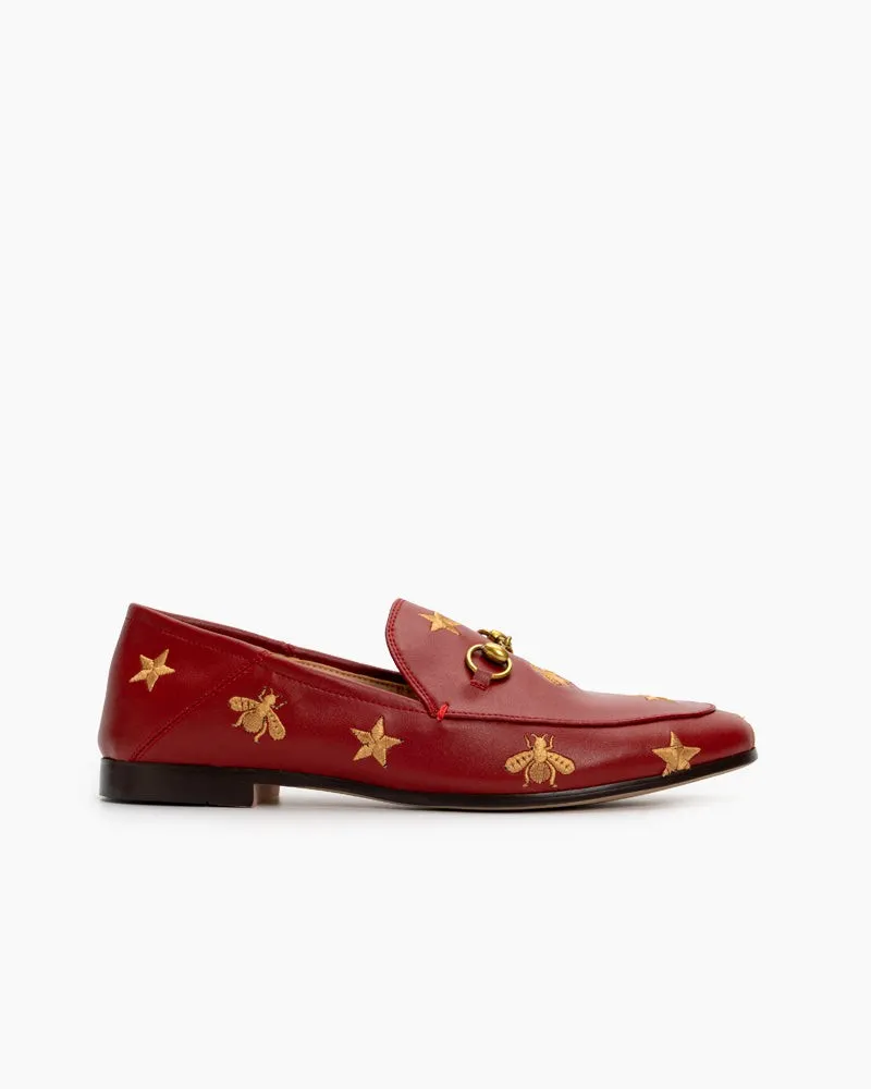 Bee and Star Leather Loafers