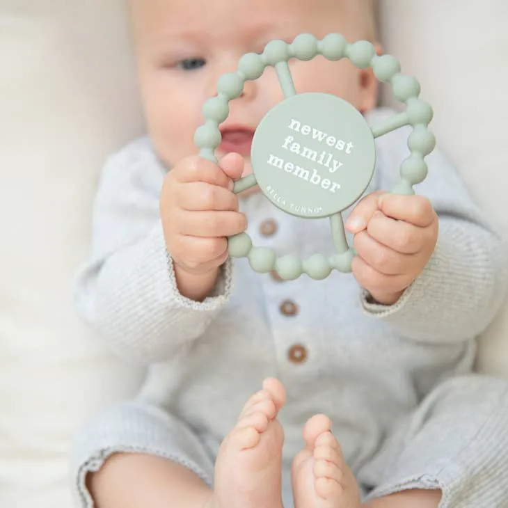 Bella Tunno Newest Family Member Happy Teether