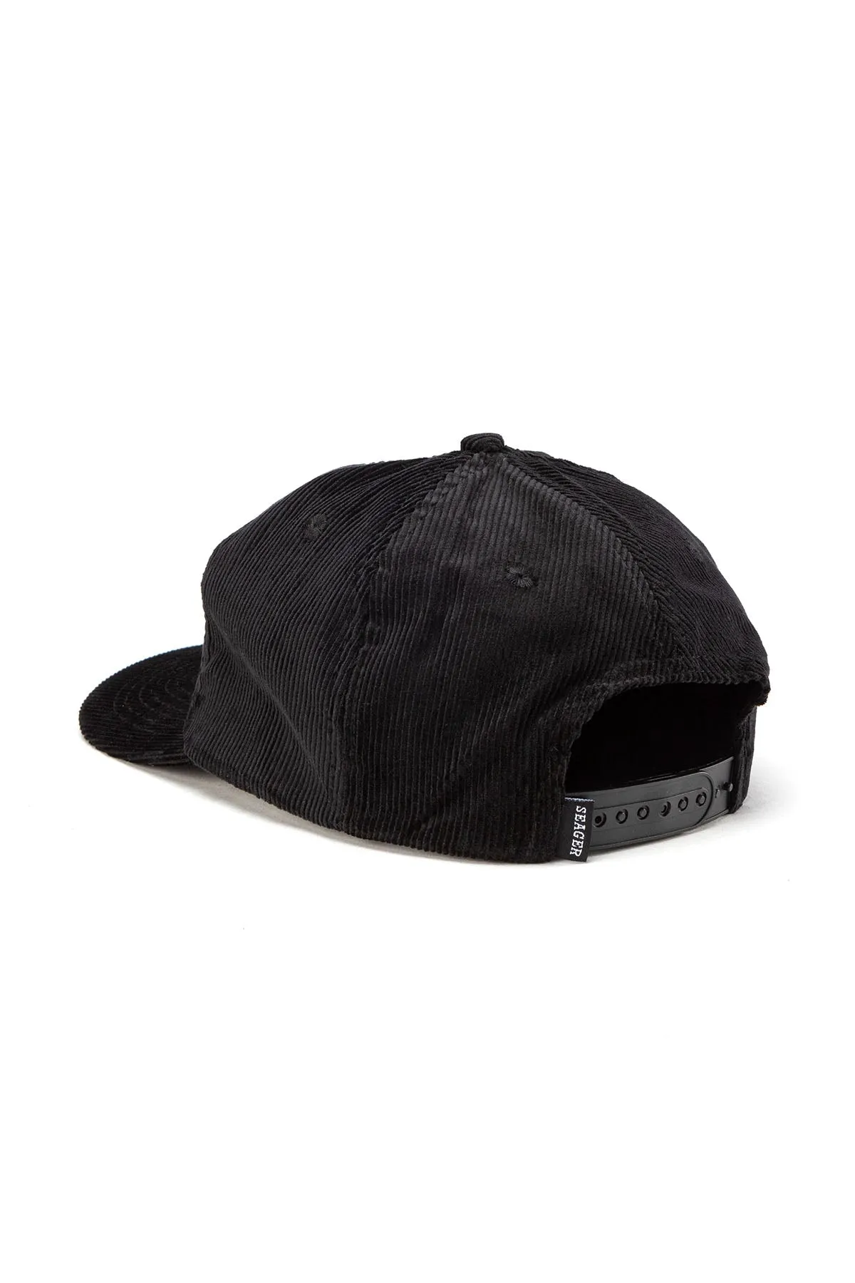 BIG CORDUROY SNAPBACK Black