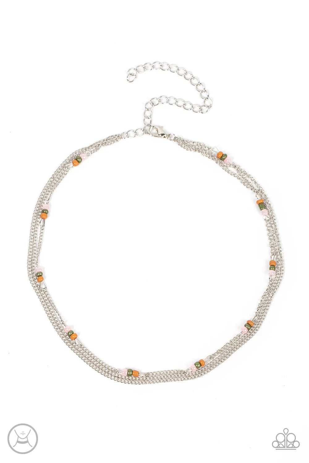 Bountifully Beaded - Multi Paparazzi Necklace