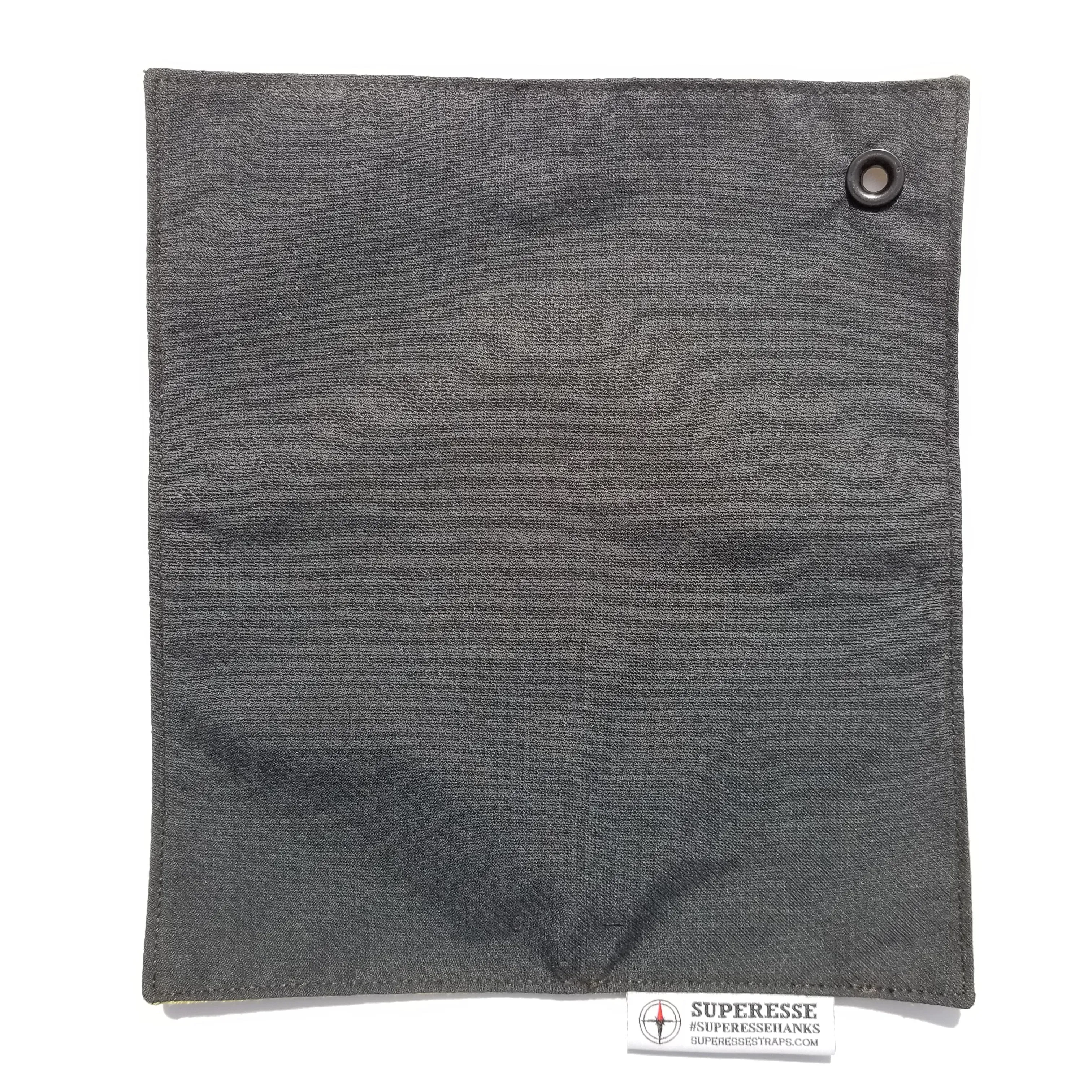 Camp Rag - Burn Proof Work Cloth built from Durable Kevlar Fabric w/ Lanyard Grommet.