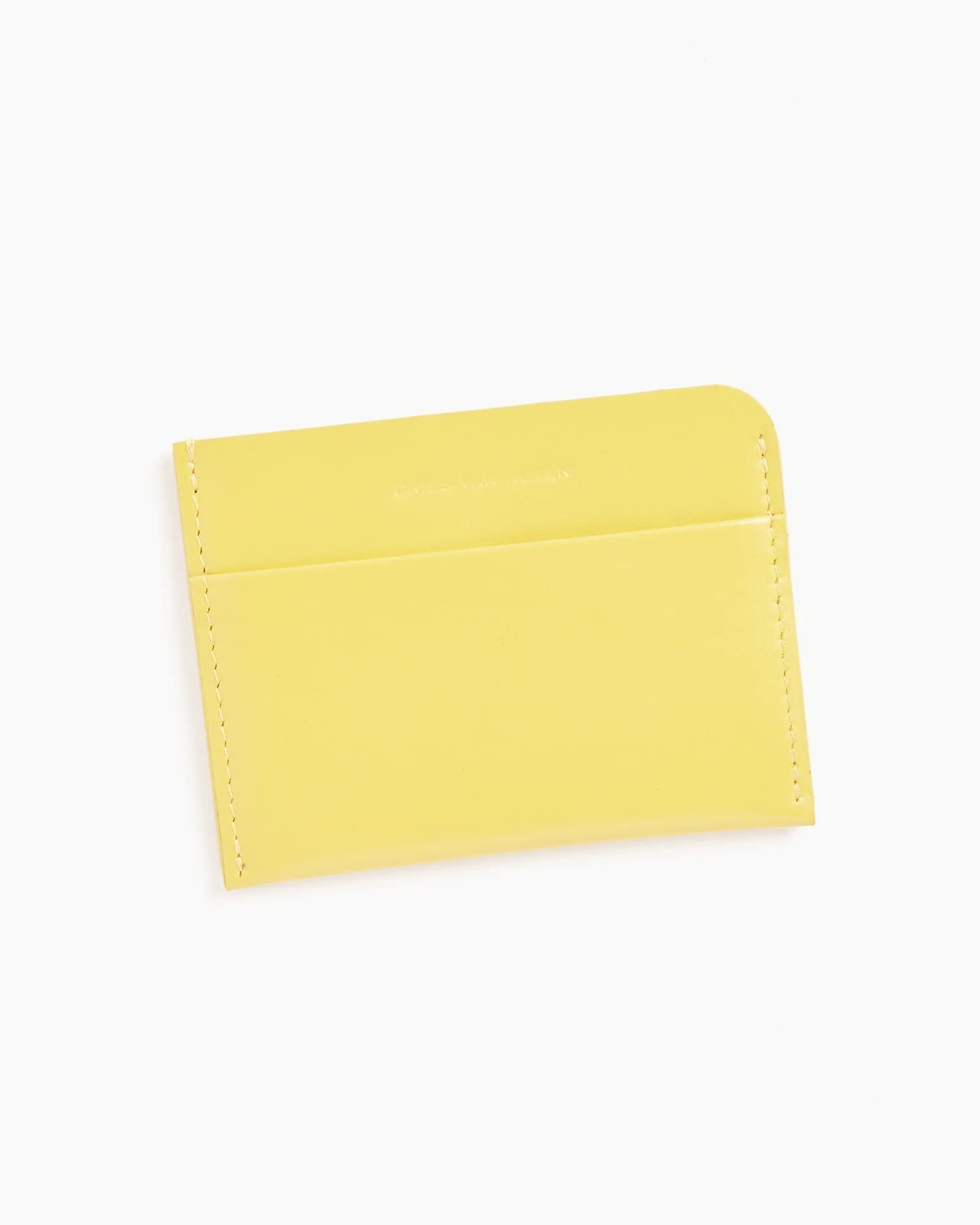 Cardholder in Yellow