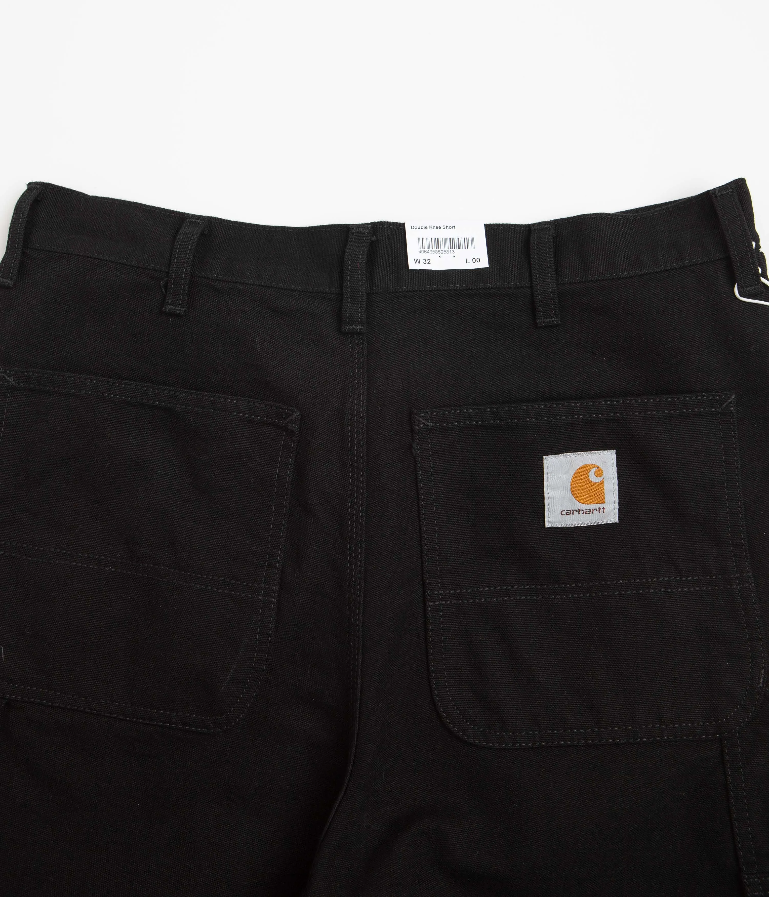 Carhartt Double Knee Shorts - Black