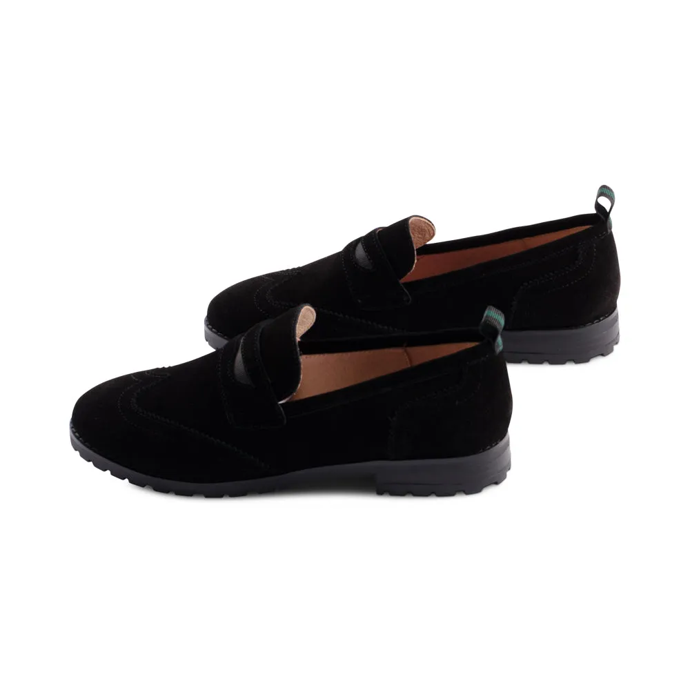 Carrol Black Suede F23