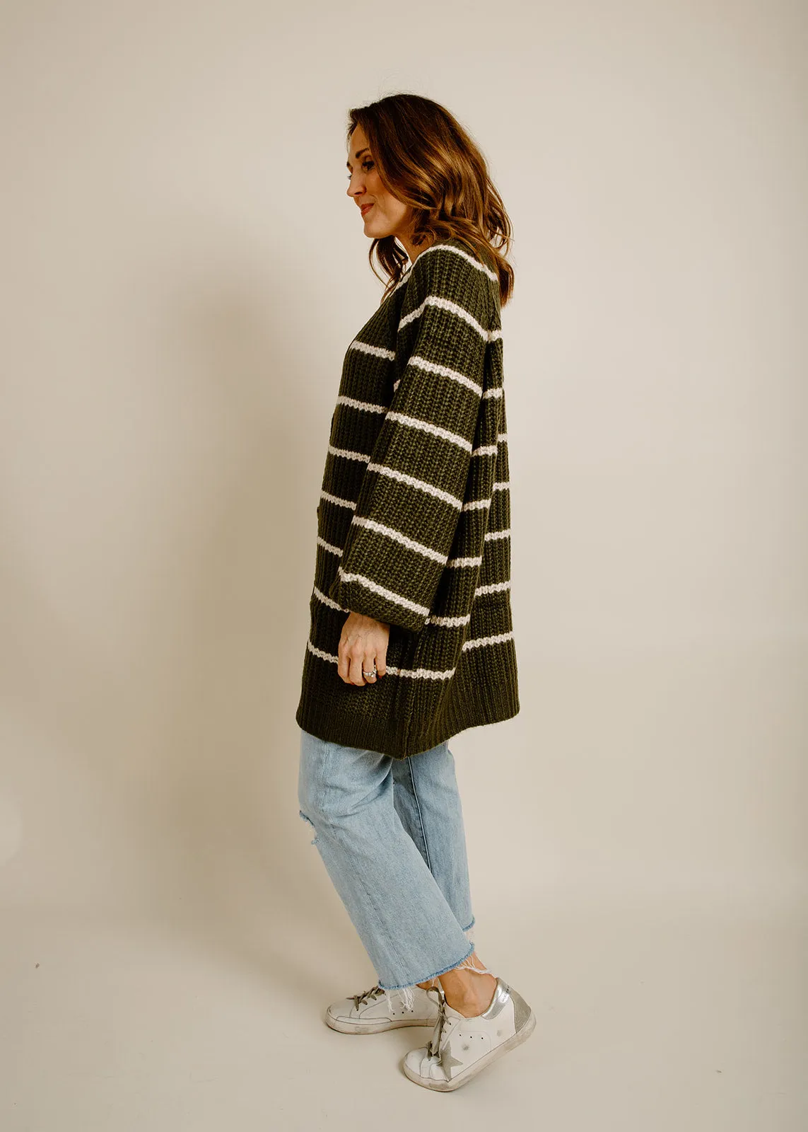 Cecilia Cardigan - Olive