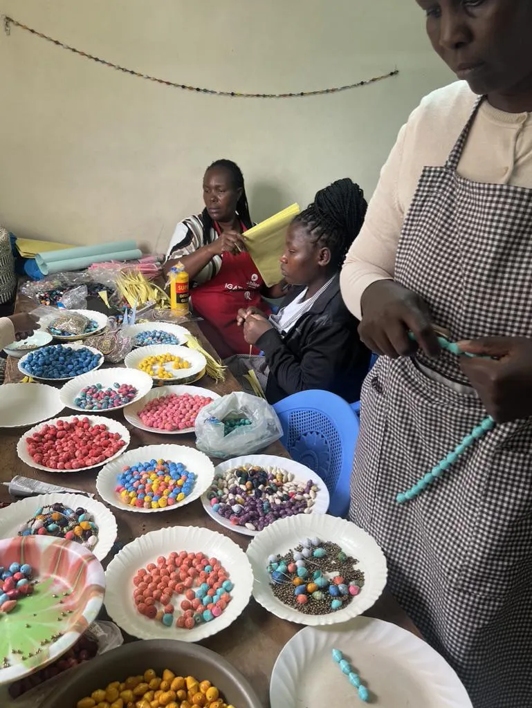 Celebrate Paper Bead Garland