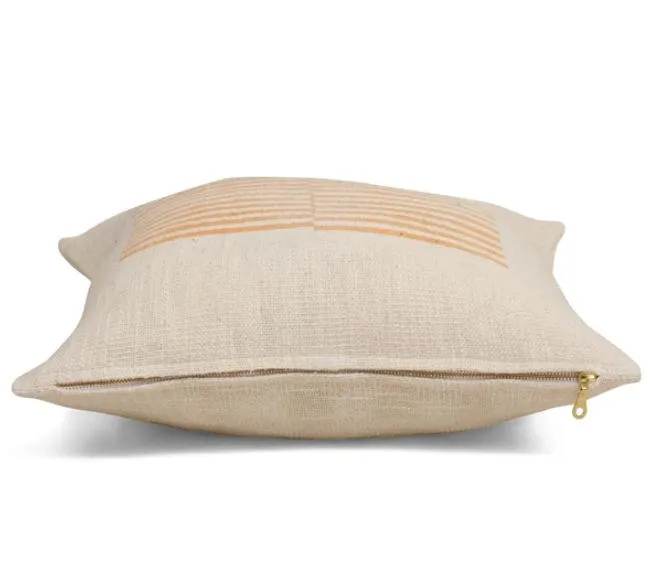 Celestial Gold Stripe Pillow