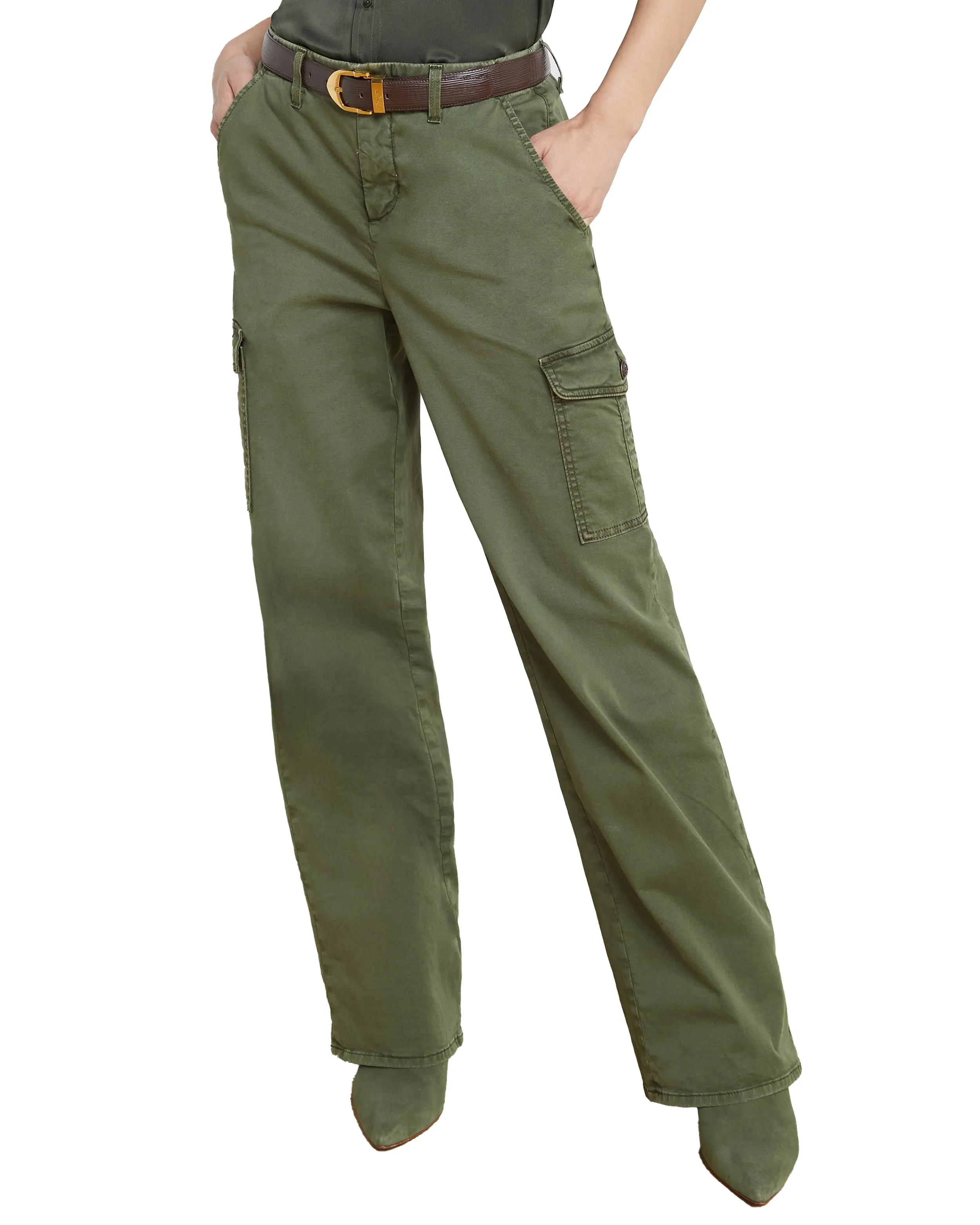 Channing Trek High Rise Trouser (Brigade)