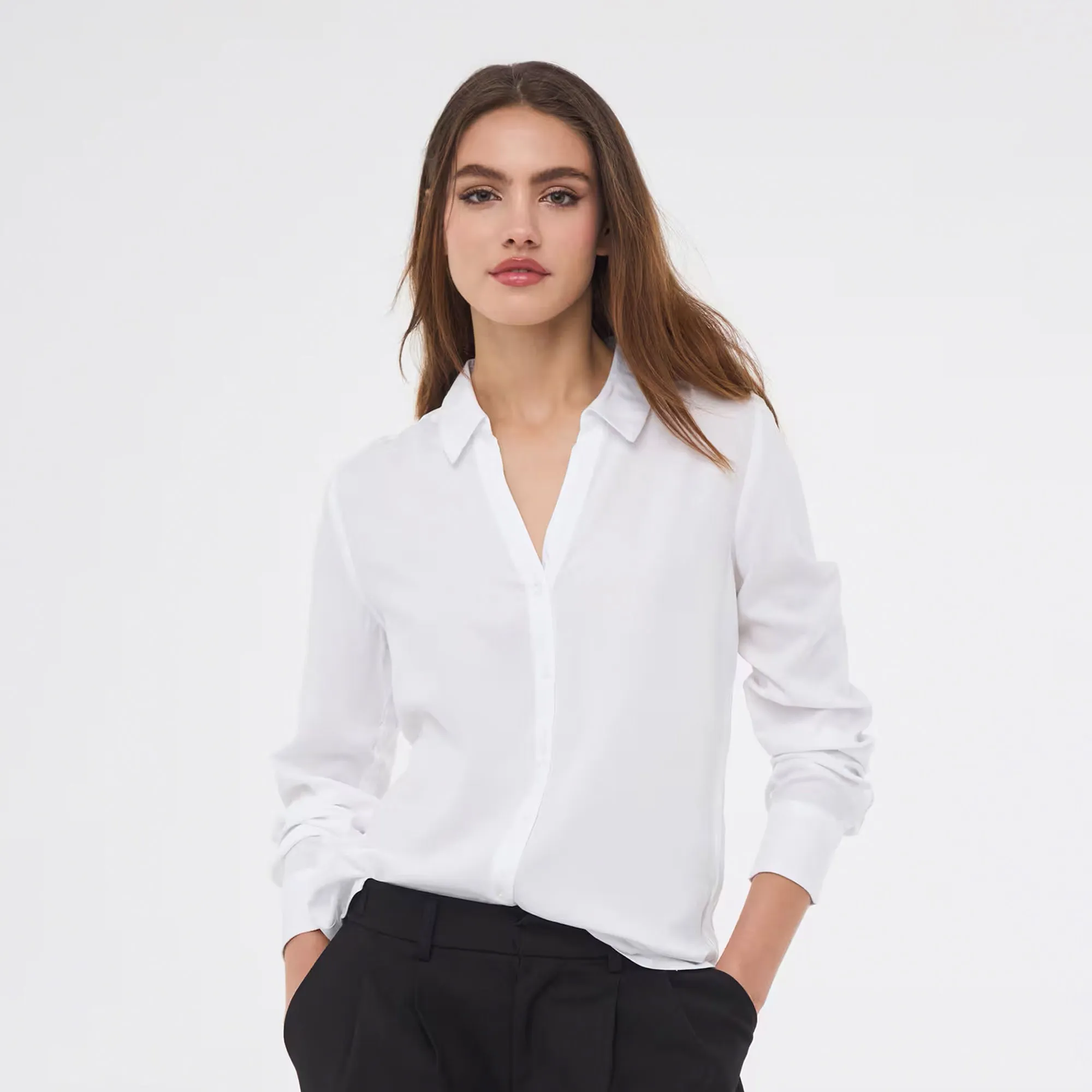 Classic Collar Long Sleeve Shirt