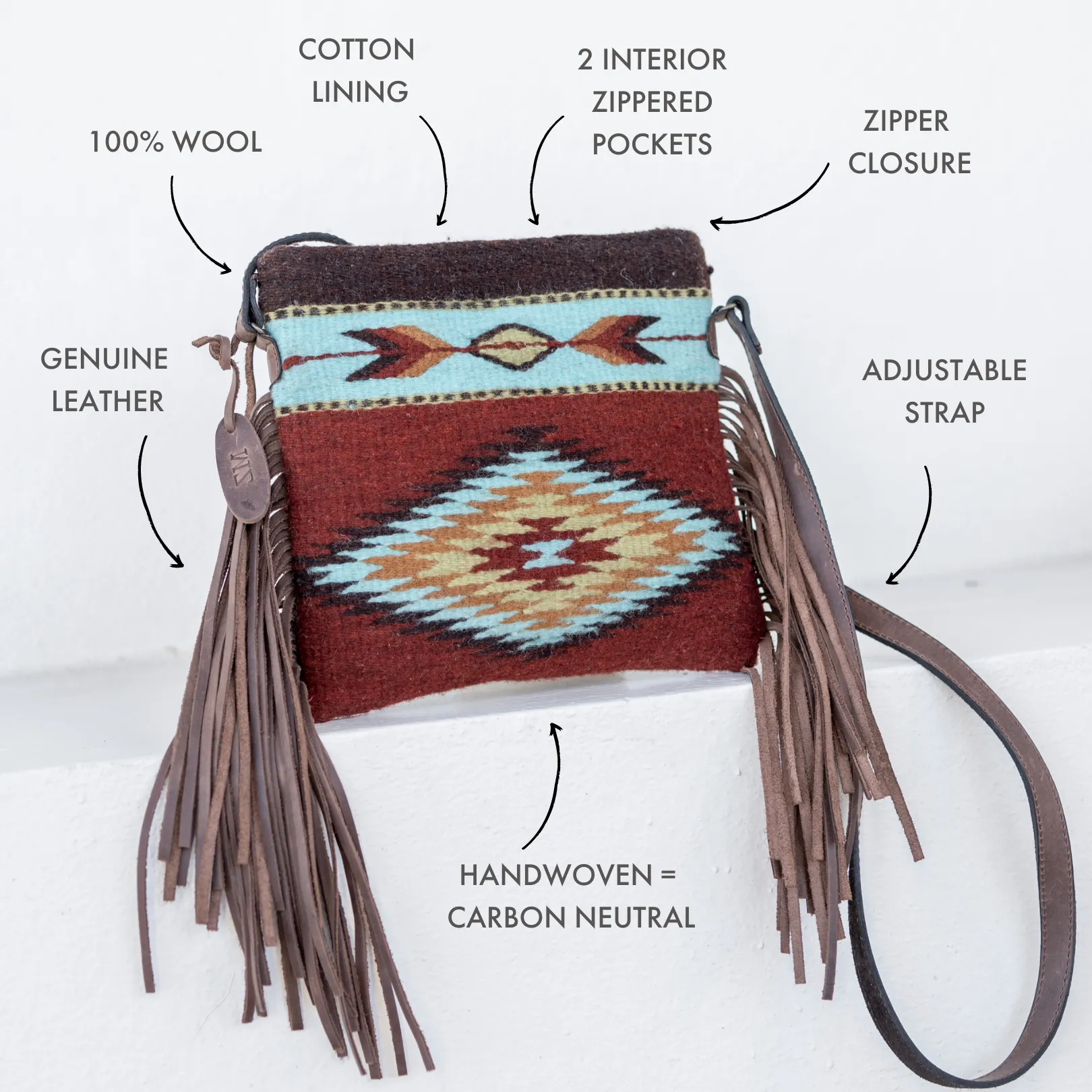 Colornation Fringe Bag