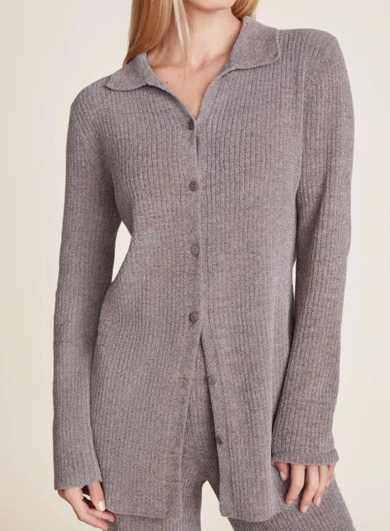 CozyChic Ultra Lite Ribbed Button Down Cardigan