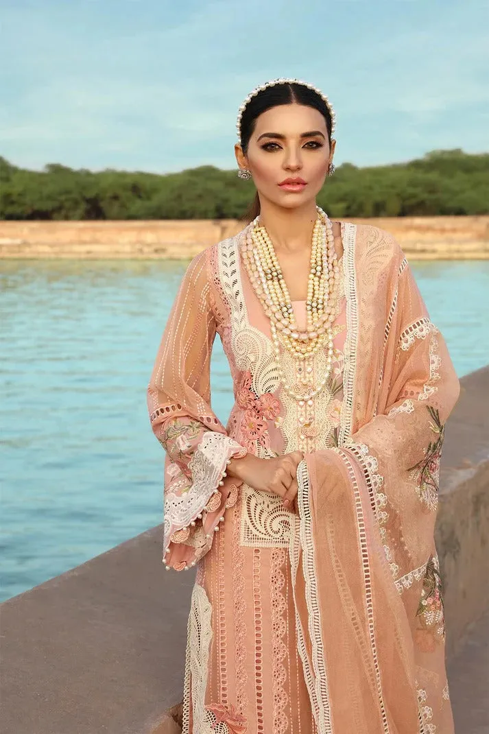 Crimsonn CR-02 Pink Embroidered Lawn Three Piece Summer Collection