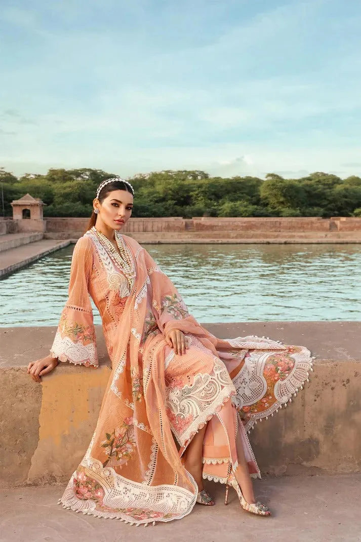 Crimsonn CR-02 Pink Embroidered Lawn Three Piece Summer Collection