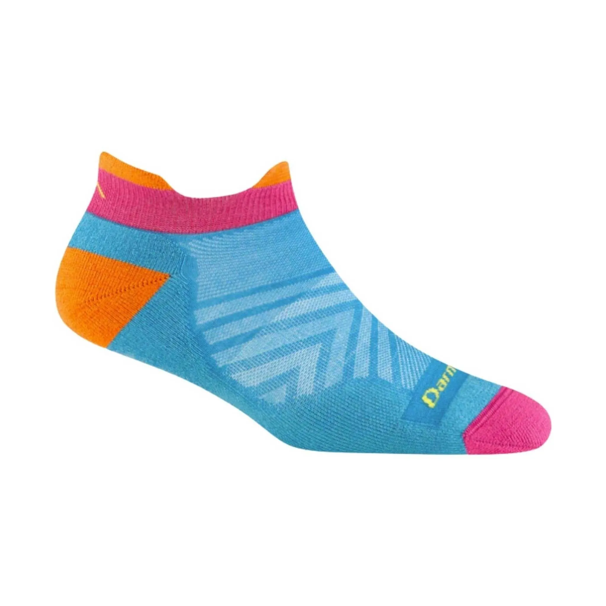 Darn Tough Vermont Women's Run No Show Tab Ultra Lightweight Sock - Ocean