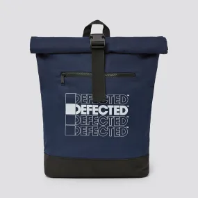 Defected Stack Logo Roll-Top Backpack